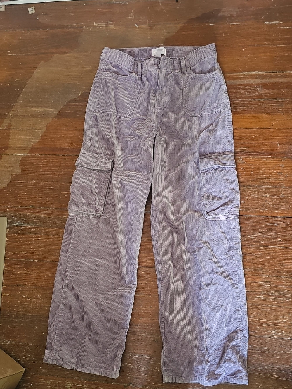 Place Corduroy Pants in Dusty Lavender